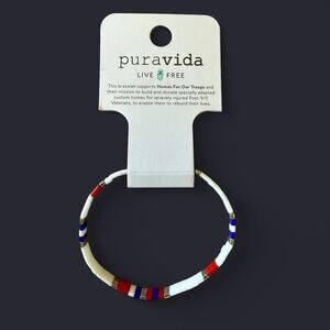 Pura vida red white and